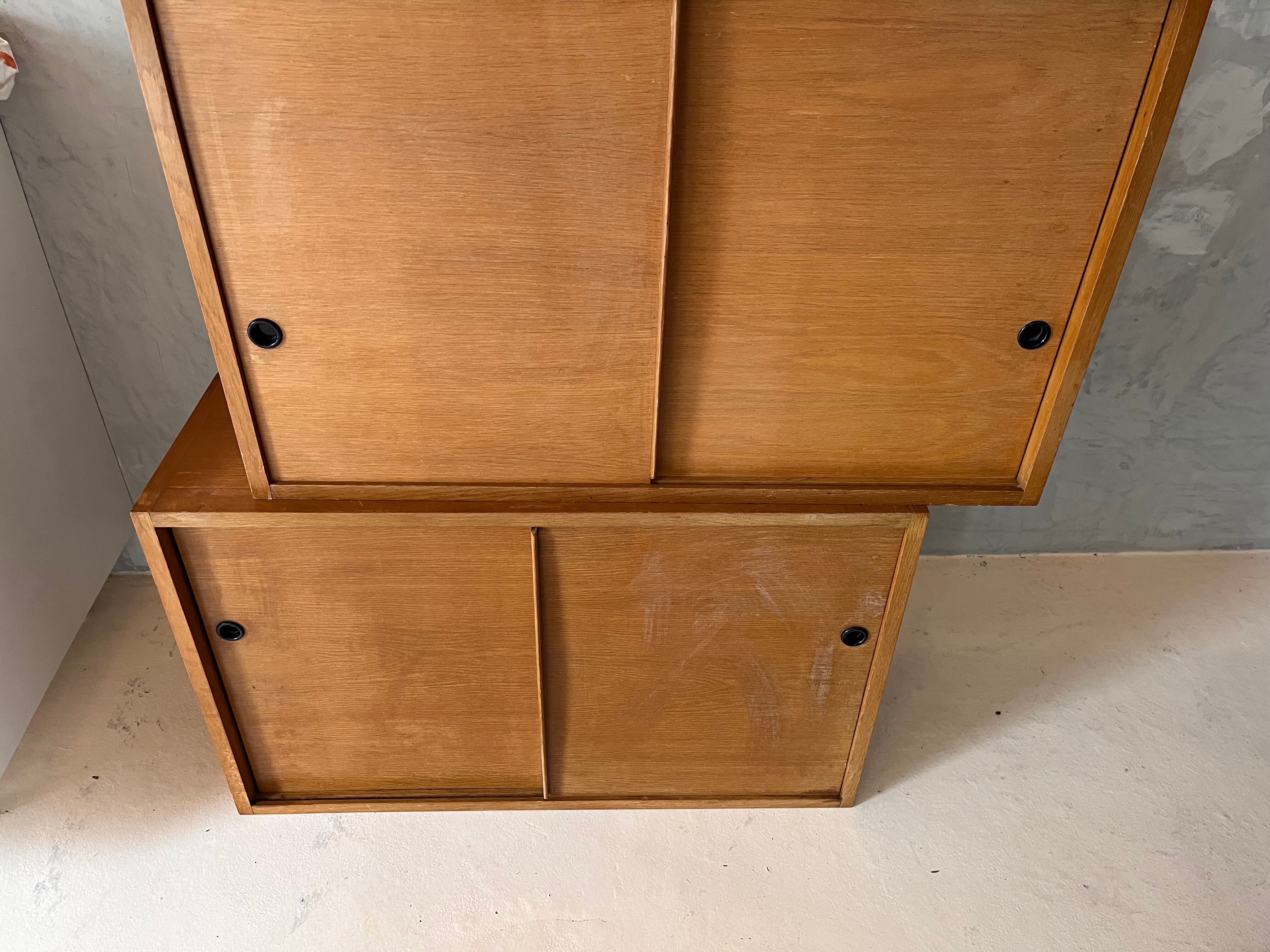 Set of two wooden wall furniture 40/50