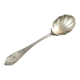 Art Deco sugar spoon, silver-plated brass, Poland, 1930s
