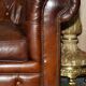 Heritage Biker Chesterfield Leather Sofa for 6 people by Timothy Oulton