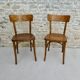 Paire de chaises bistrot Thonet