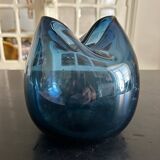 Scandinavian blue vase