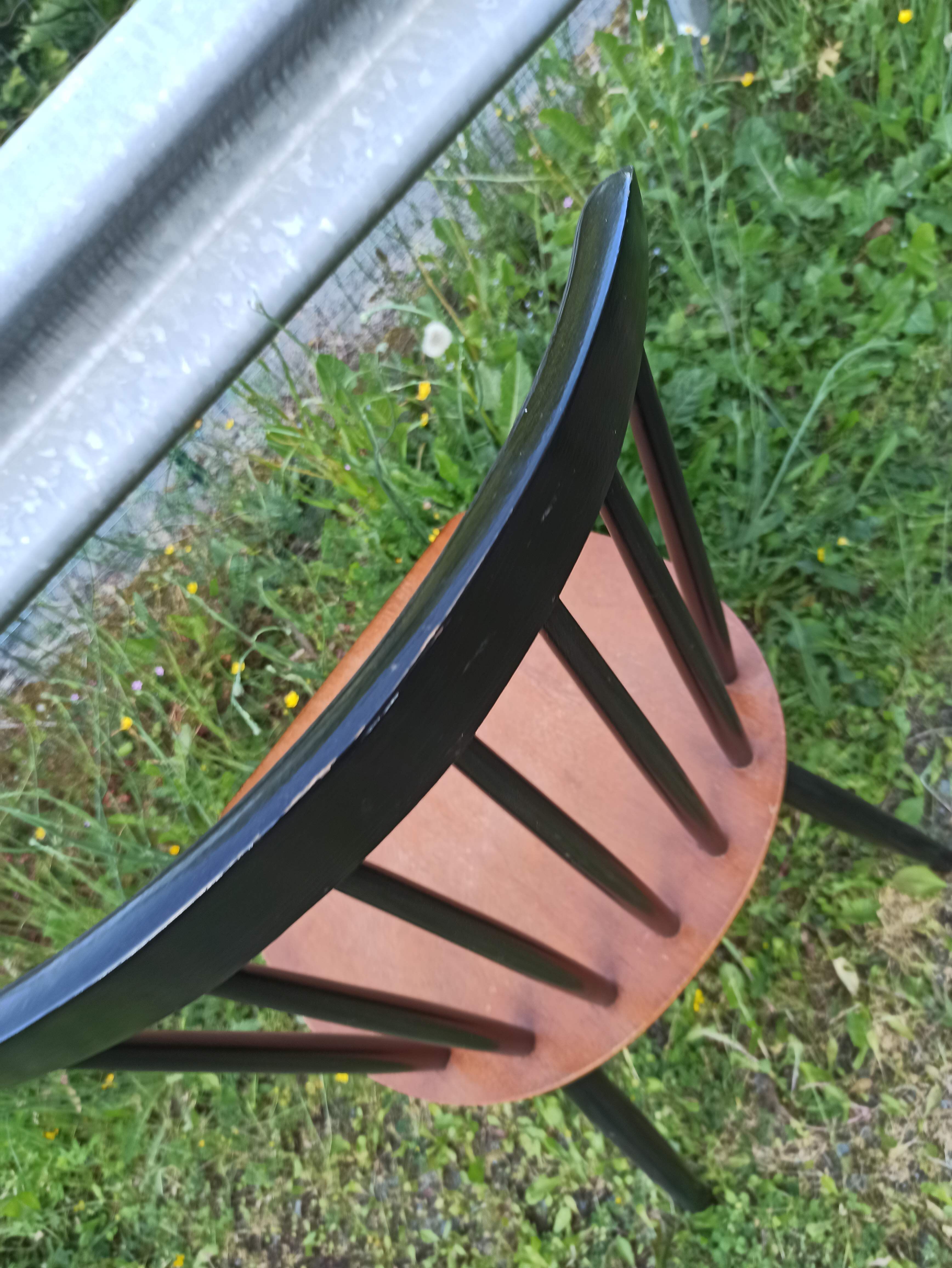 Paire chaises fanett par Ilmari Tapiovaara années 60