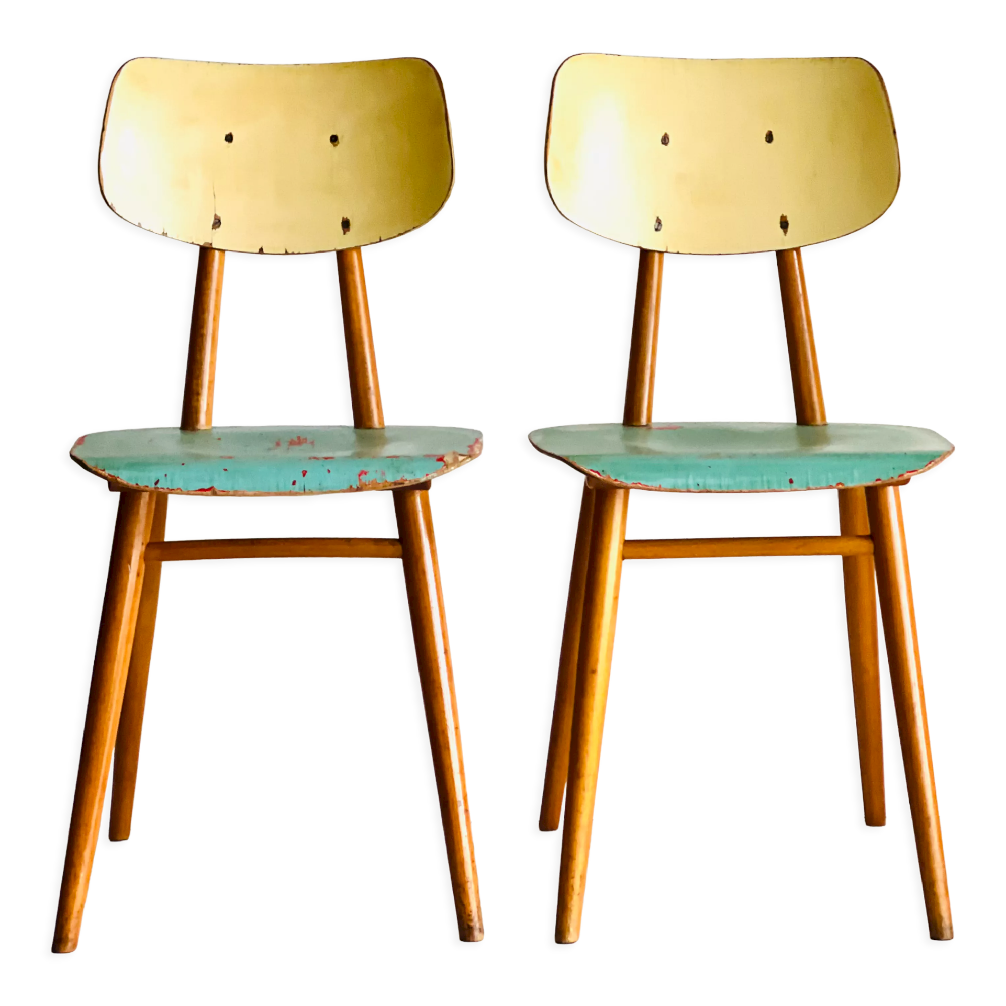 Bistro Chairs, TON, set of 2