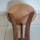 small round side table, end table