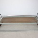 Three-seater tubular canapé Bauhaus by Slezák, Czechoslovakia, 1930s