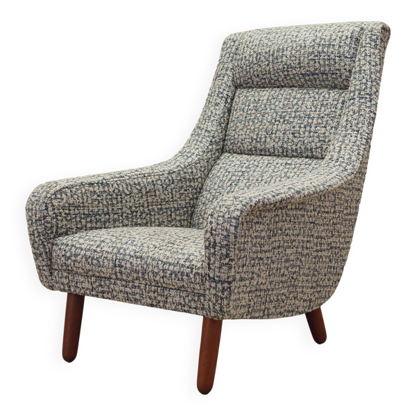 Fauteuil lounge, design danois, années 1970, production : Danemark