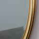 20th century Louis XVI style mirror in gilded wood, France