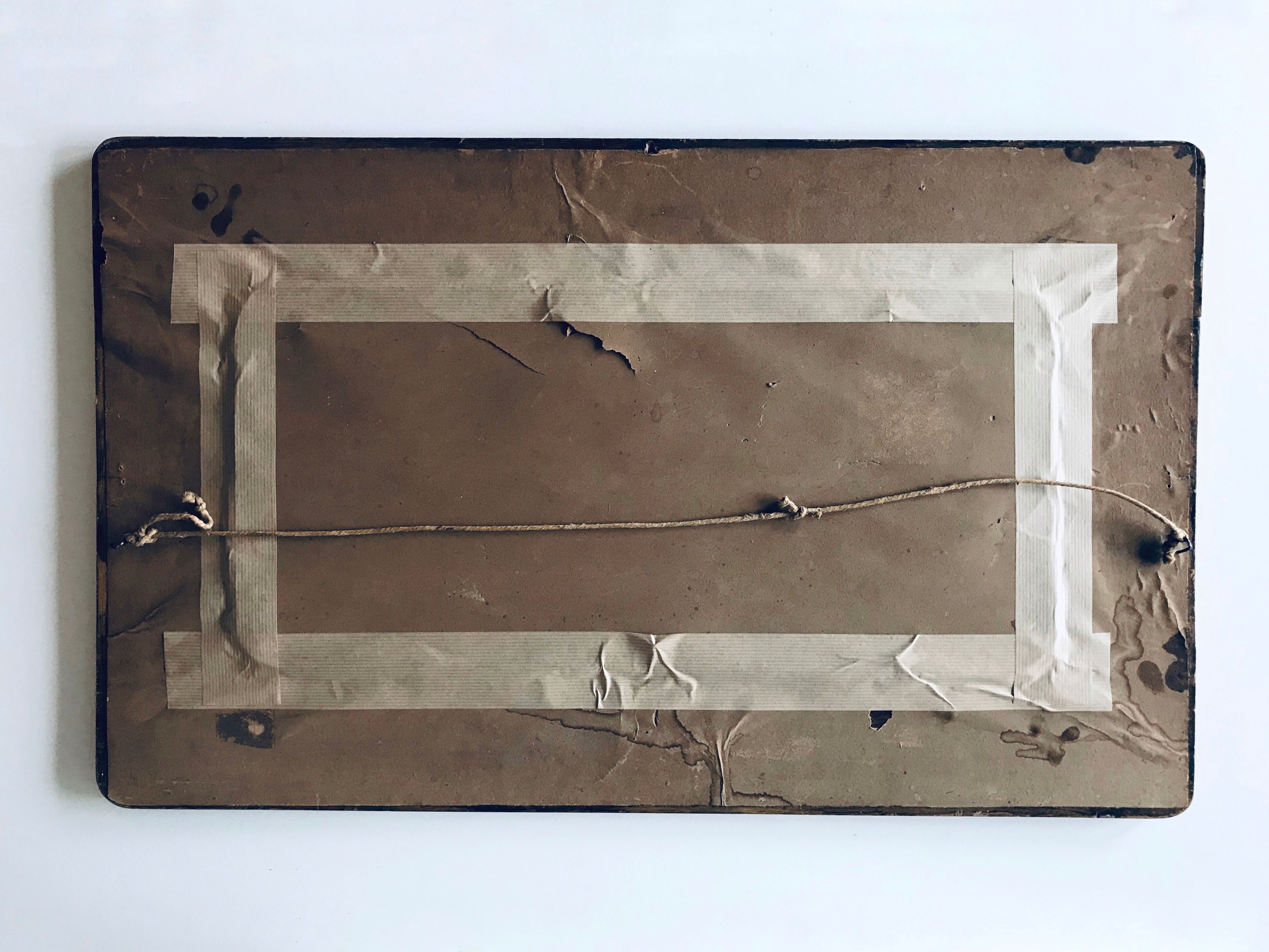 Table old fisherman's boats