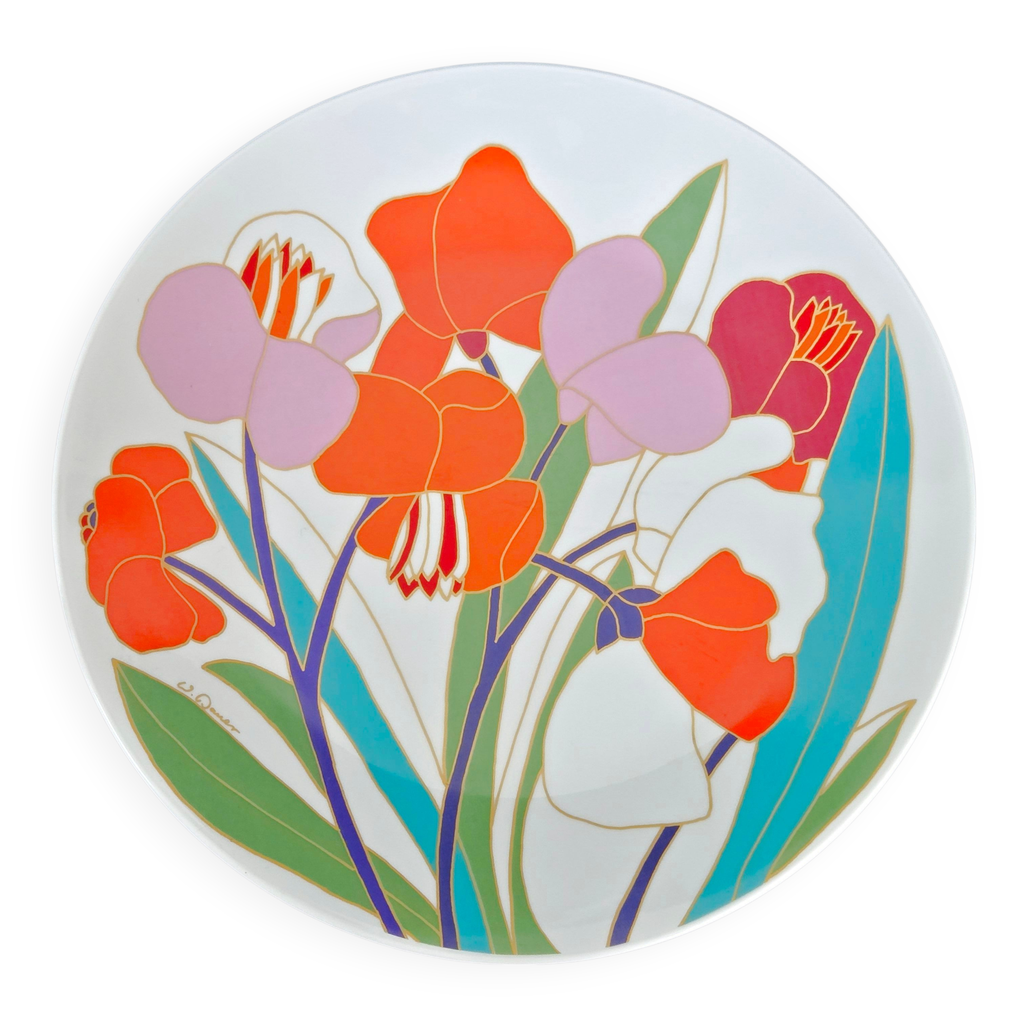 Rosenthal Studio-Linie 1970 decorative dish or large plate