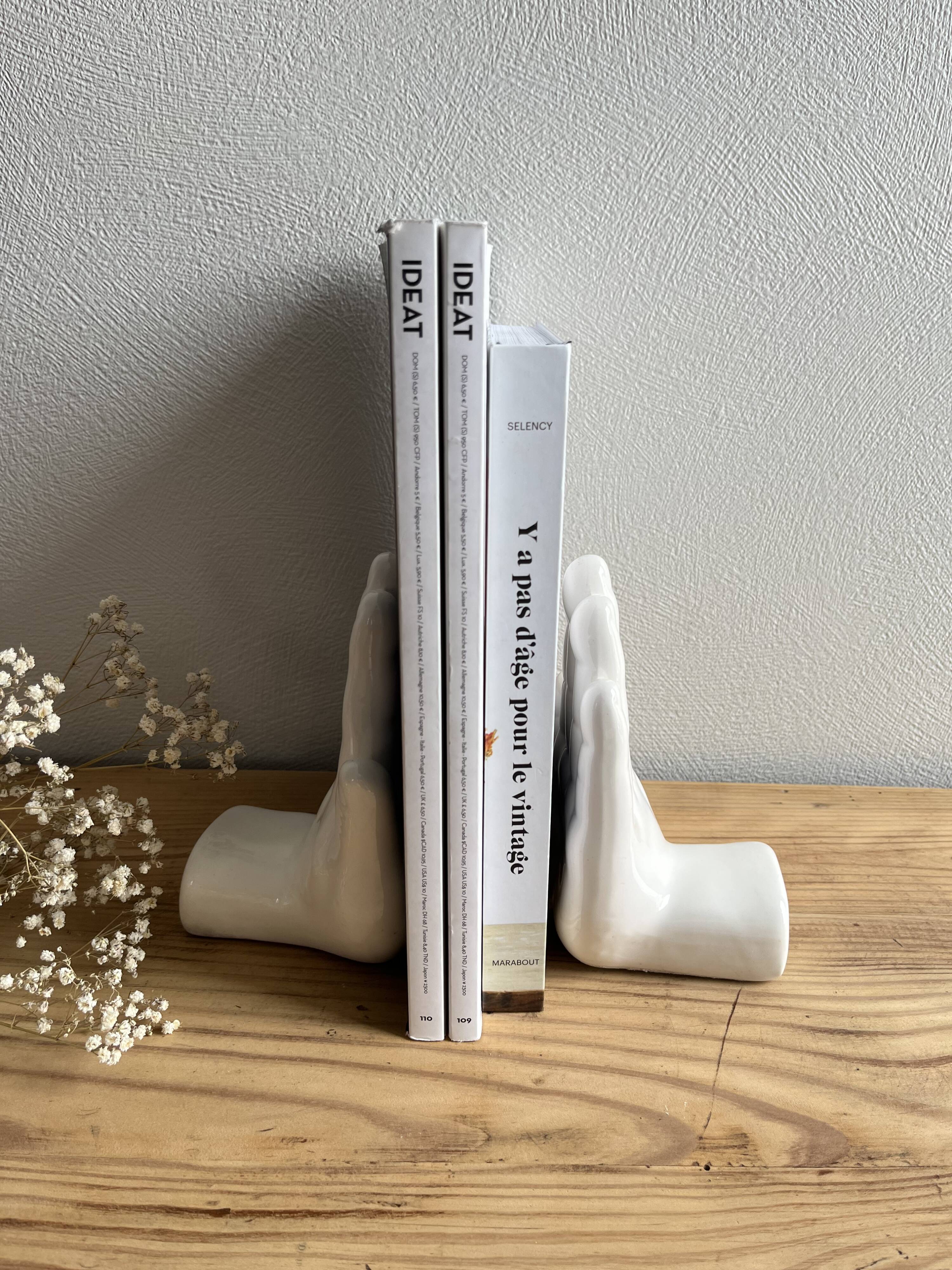 Ceramic hand book clamps