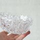Bol décoratif Flocons de neige en cristal, début 20e siècle