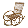 Rocking-chair in rattan