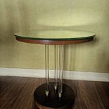 Art Deco pedestal table attributed to Jacques Adnet