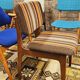 Set of 6 mismatched 1960s Scandinavian chairs