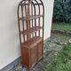 Rattan shelf