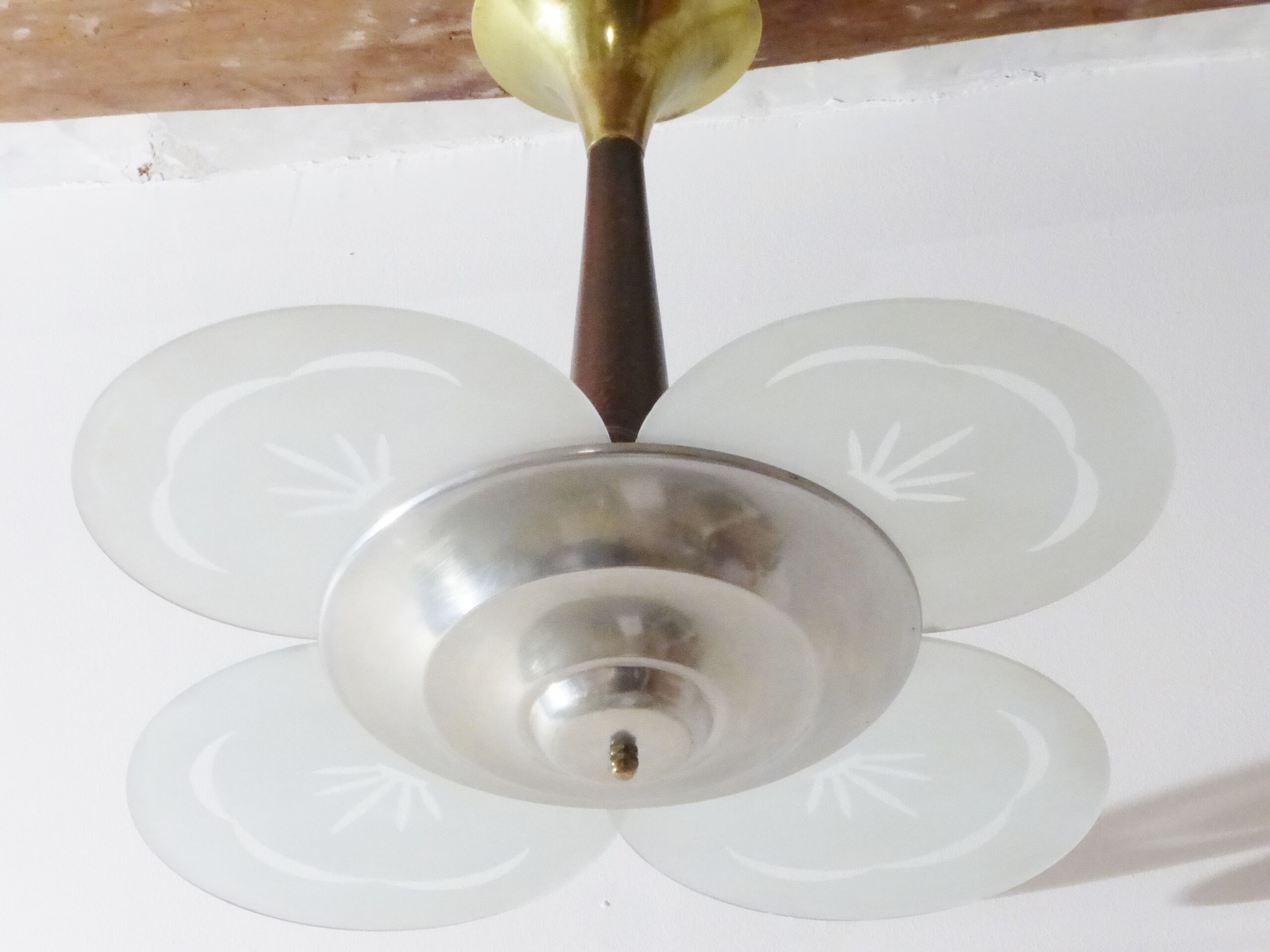 Magnificent chandelier Butterfly art deco years 20 / 30 vintage 20s 30s French art deco candlestick