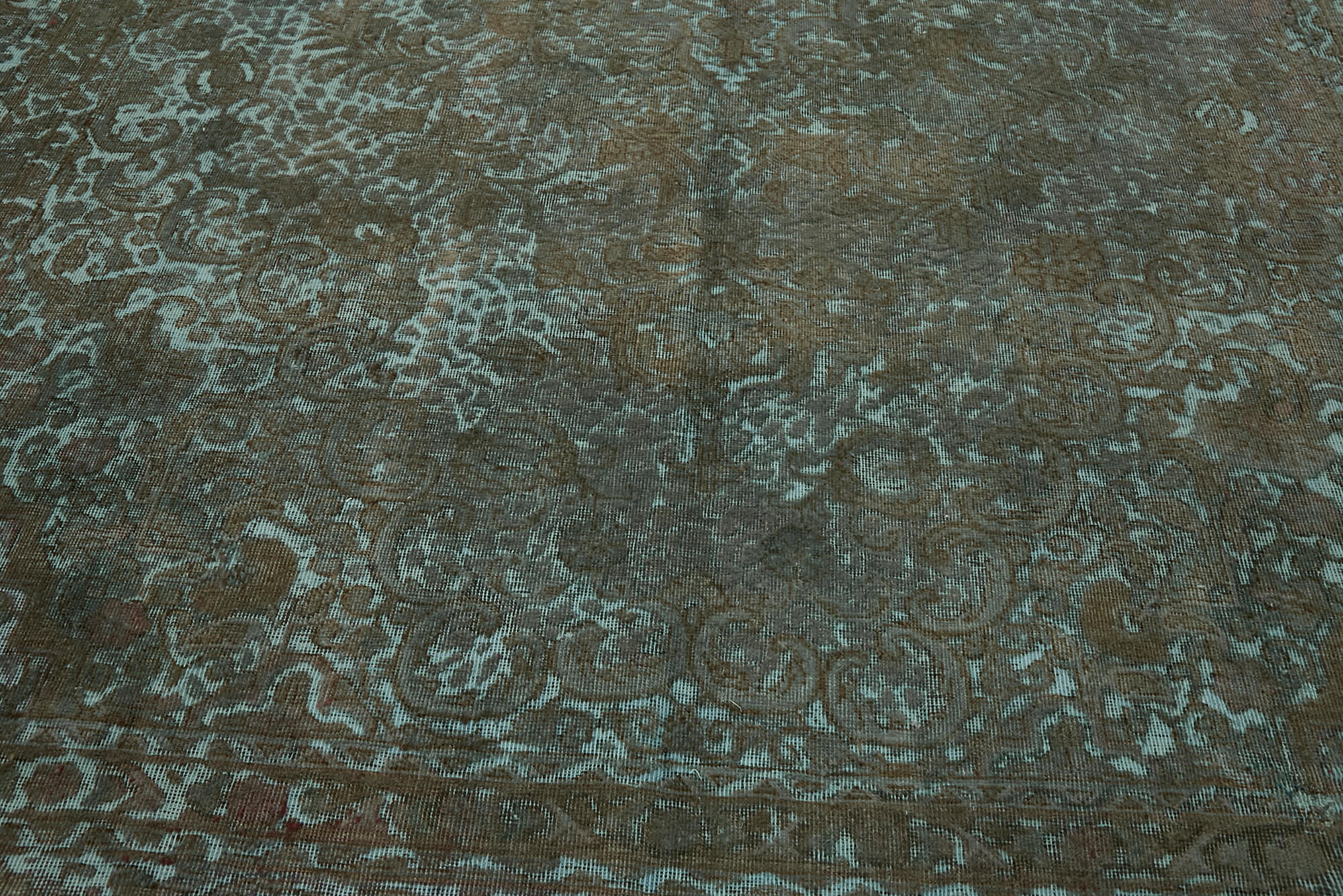 Hand-Knotted Anatolian Vintage 1970s 257 cm x 357 cm
