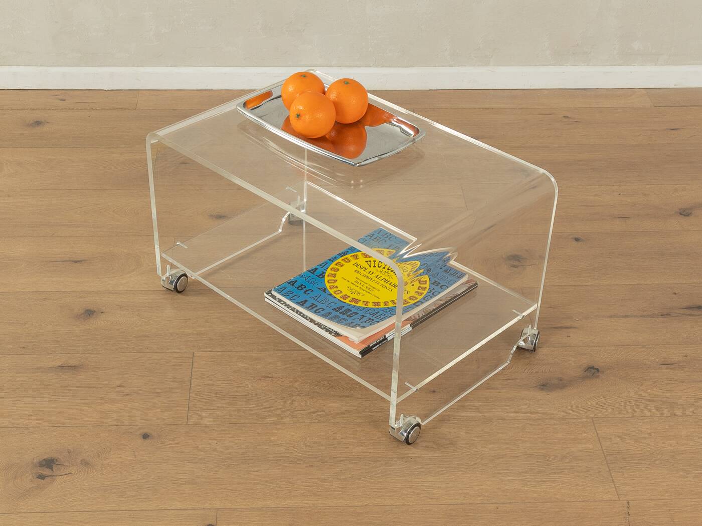 1960s Acrylic Side Table