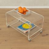 1960s Acrylic Side Table