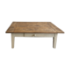 Table basse de ferme