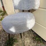Vintage moumoute chair
