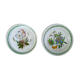 Set of 2 dishes earthenware portmeirion made in england décor botaznic garden