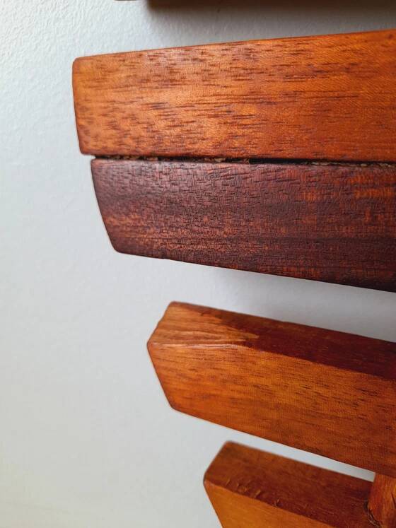 Wooden fish trivet