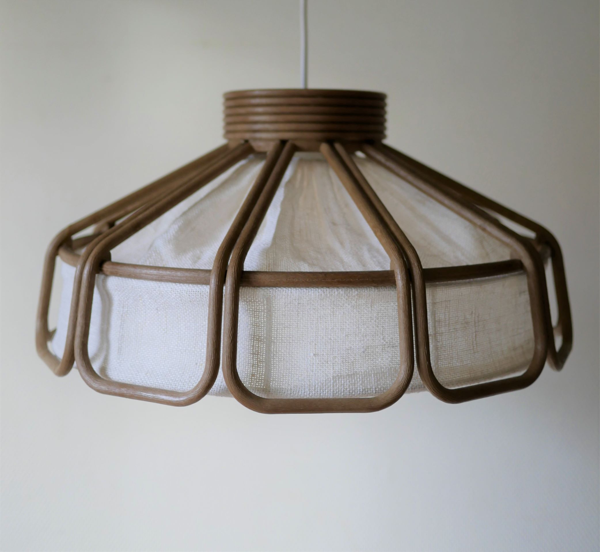 Vintage rattan imitation  hanging