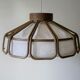 Vintage rattan imitation  hanging