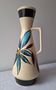 West Germany vase, carafe, vintage pitcher