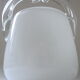 Vintage ice bucket in colorless and white "ouzo" crystal