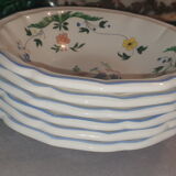 Ramekins cups gien decoration birds of paradise