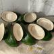 6 Vintage ceramic watermelon bowls