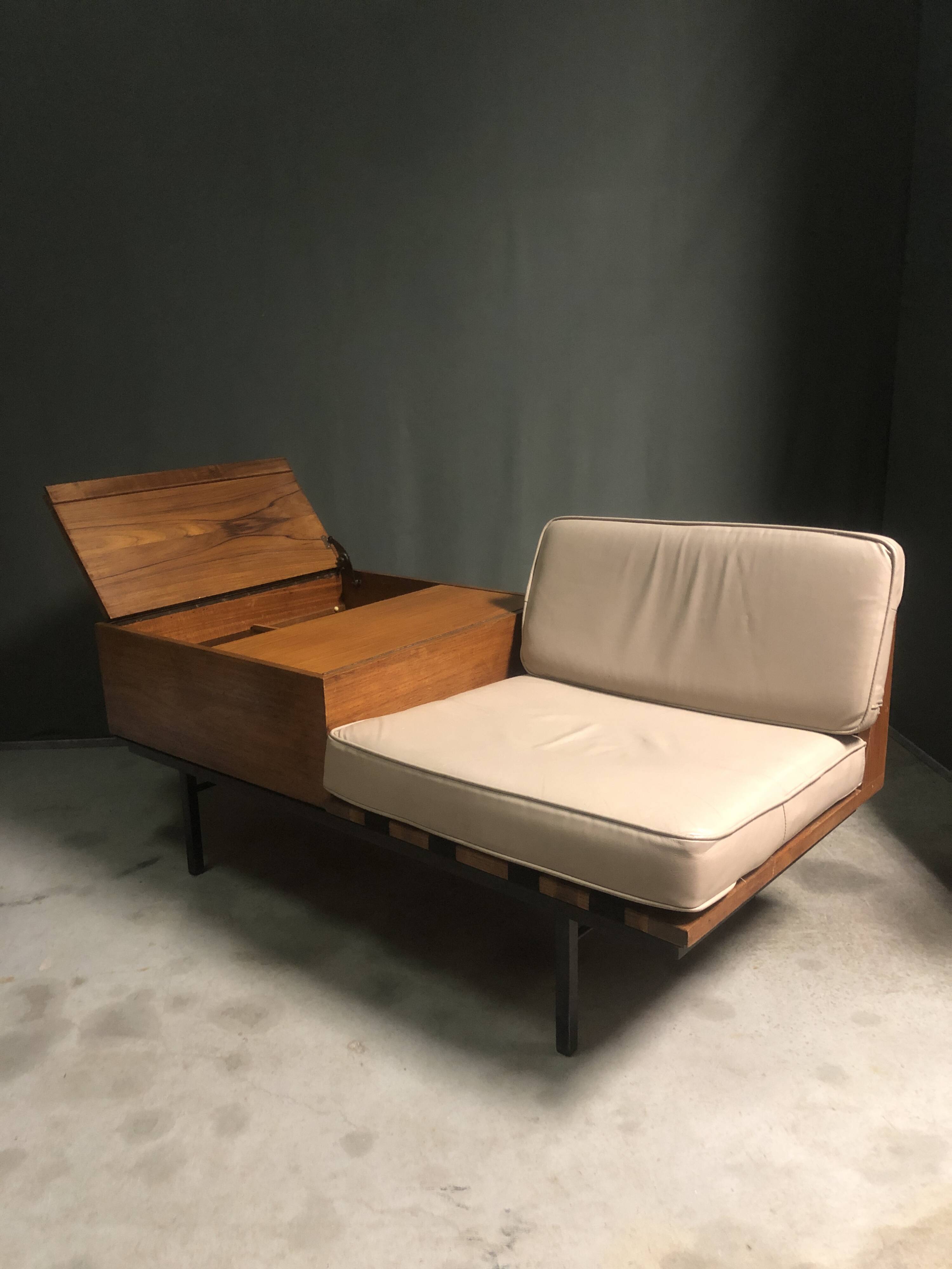 A rare modular Form group  sofa/drinks cabinet  by Robin Day for Hille 1960