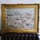 Oil on canvas signed  STourret village de beaulieu