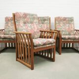 ensemble vintage de x4 fauteuils Schou Andersen