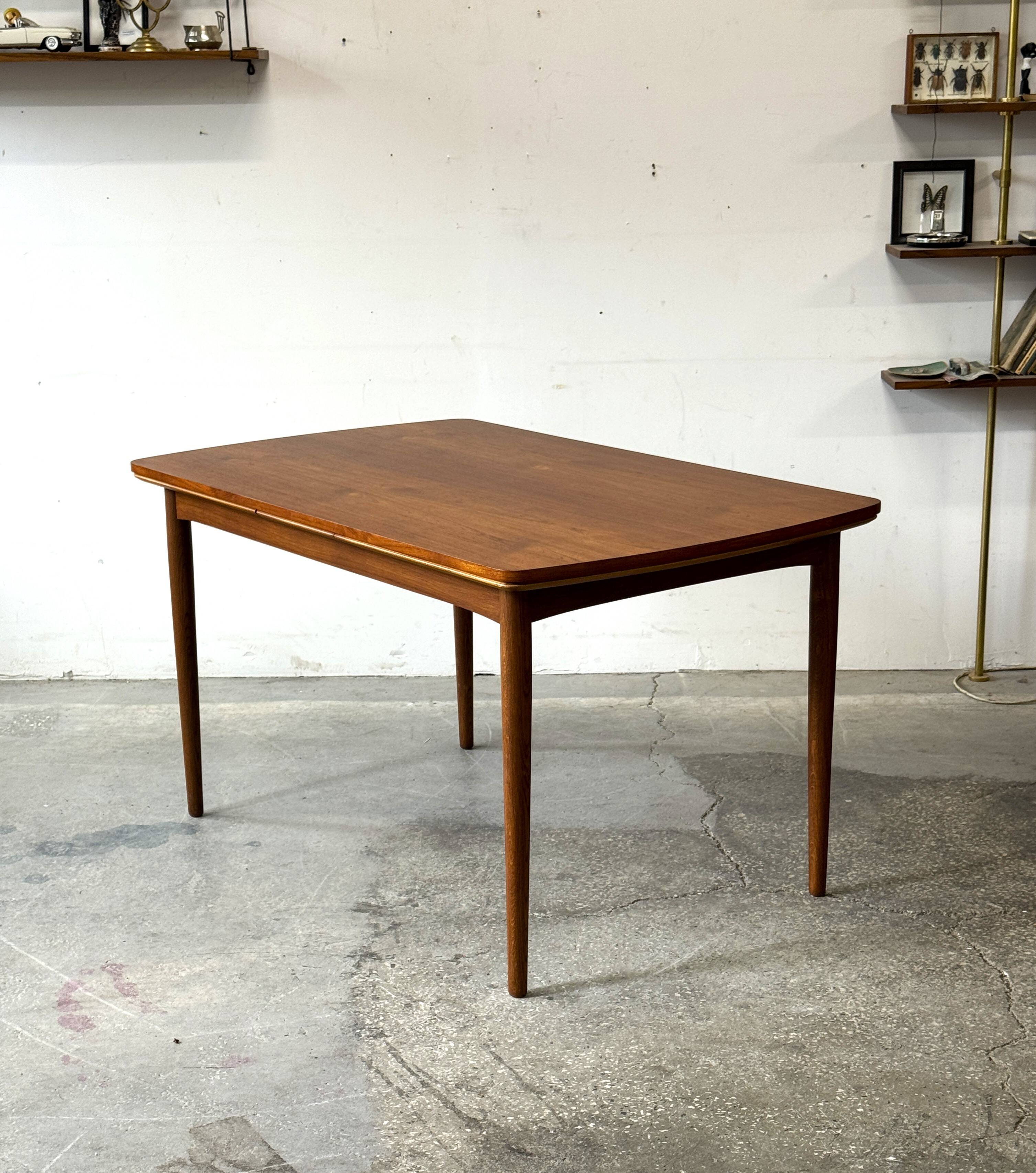 Teak Extending Table, Denmark 1960s/1970s, Vintage, Mid-C Modern