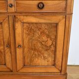Buffet 3 portes en noyer, fin XIXème