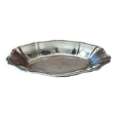Plat ovale métal