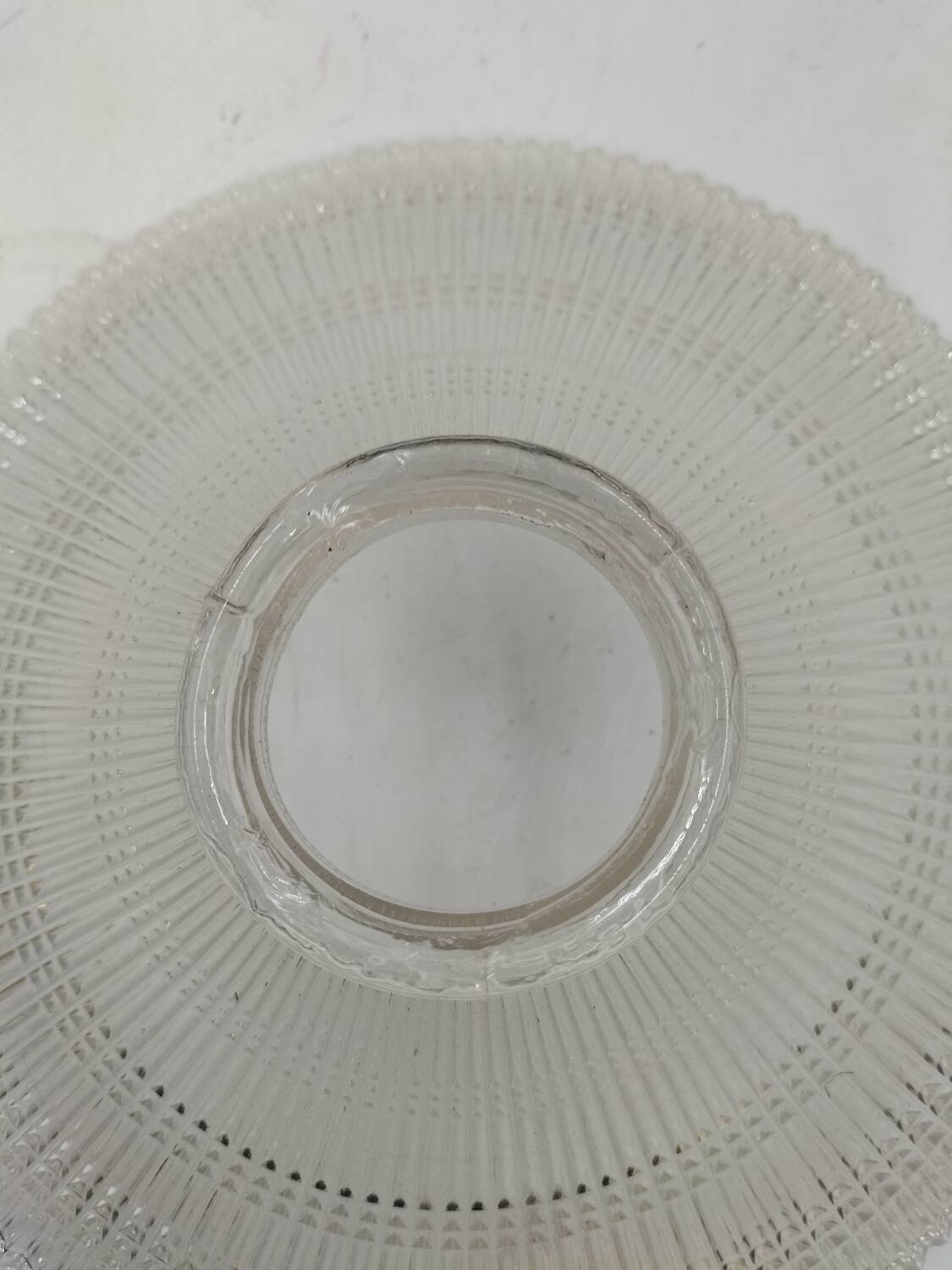 Suspension en verre holophane