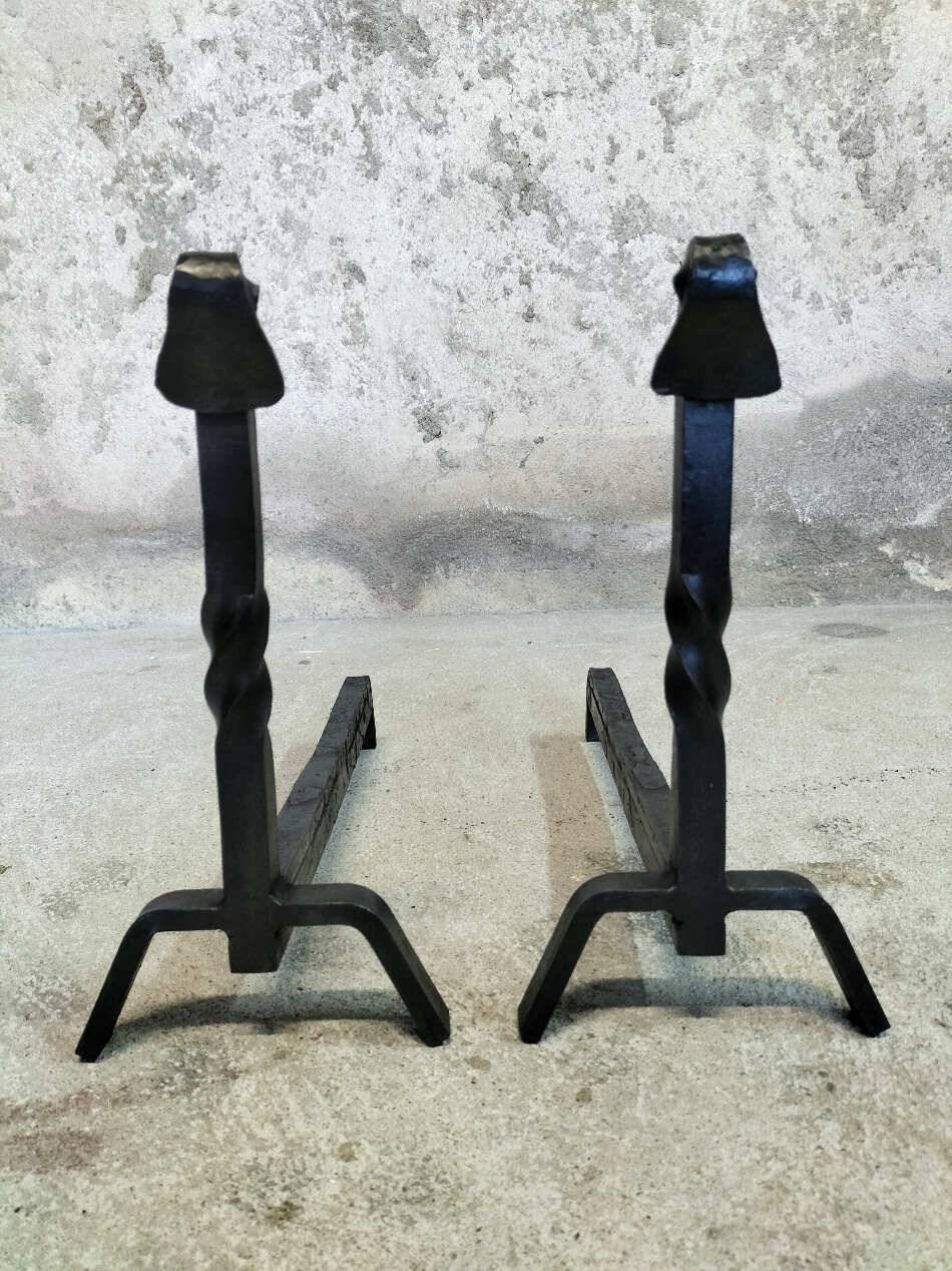 Pair of vintage andirons
