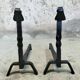 Pair of vintage andirons