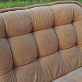 Vintage Modular Sofa 70ties champagne