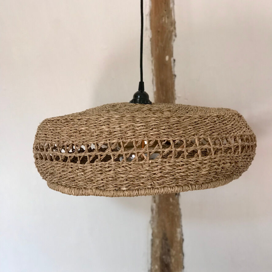 Wicker basket suspension