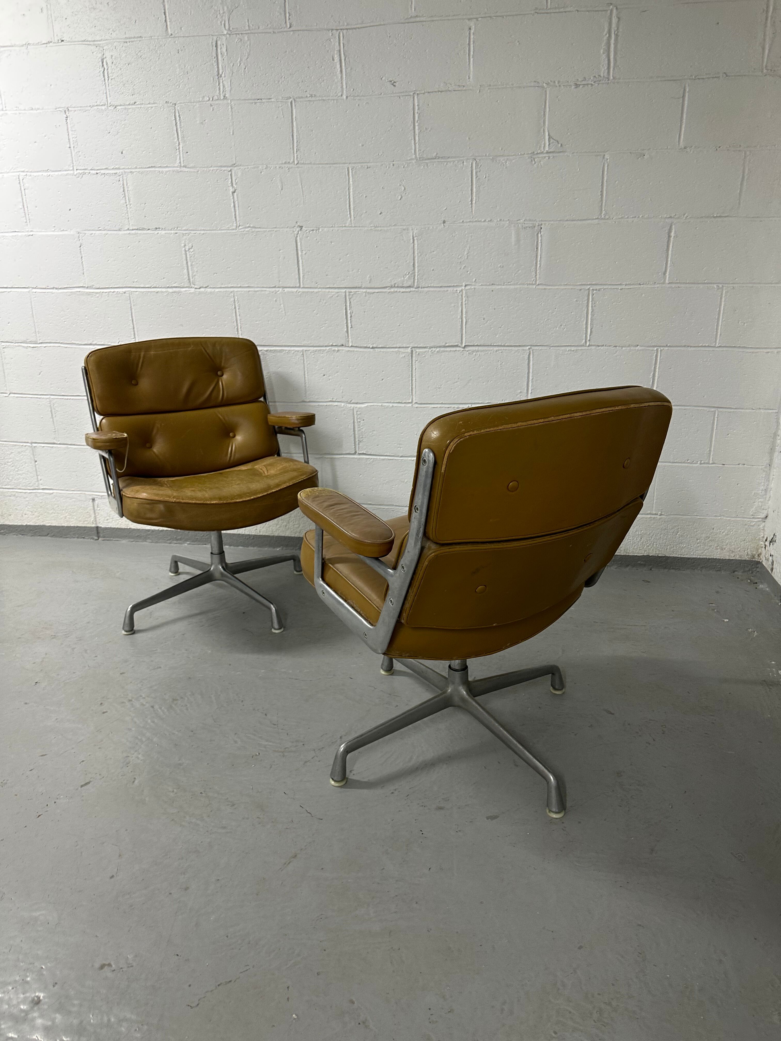 Lobby  Chair Charles & Ray Eames Édition édition Herman Miller Vintage