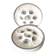 Plates, oyster dish, gray and white, Moulin des Loups ceramic