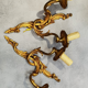 Appliques bronze shabby chic