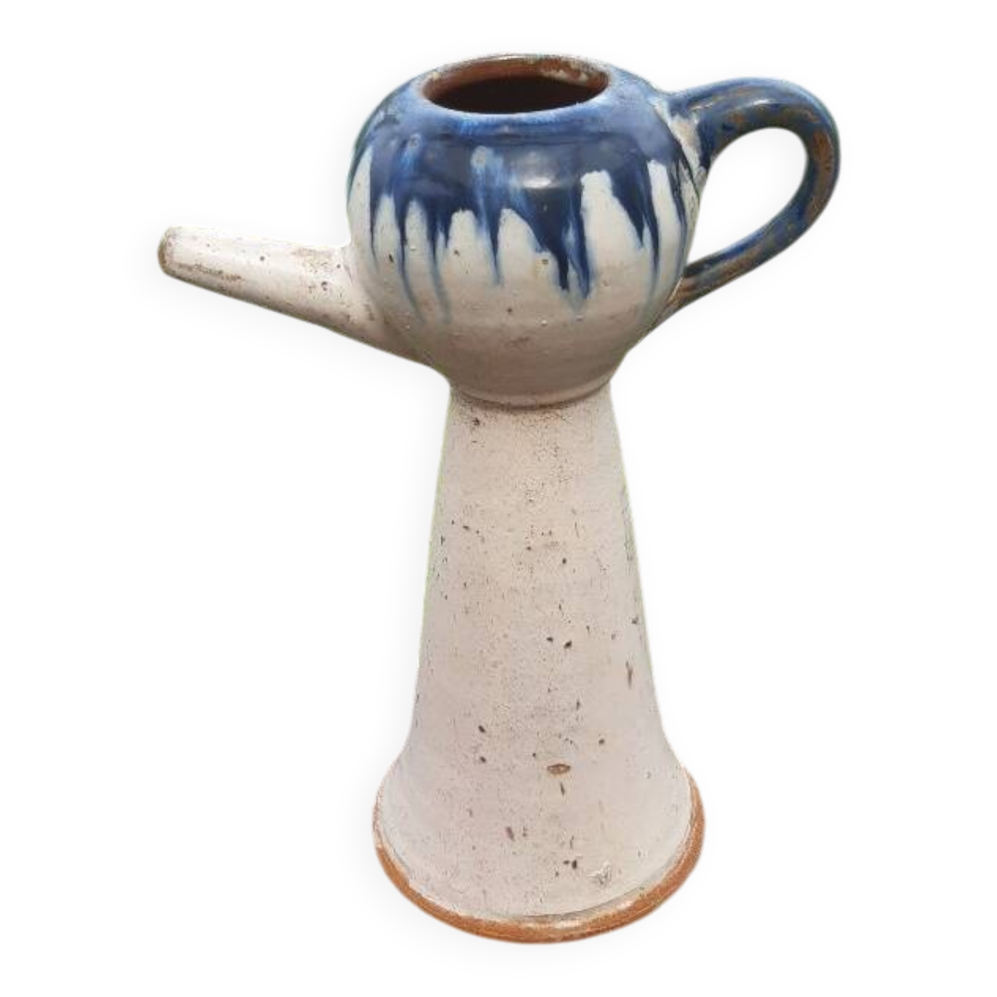 Large glazed ceramic pitcher 1950