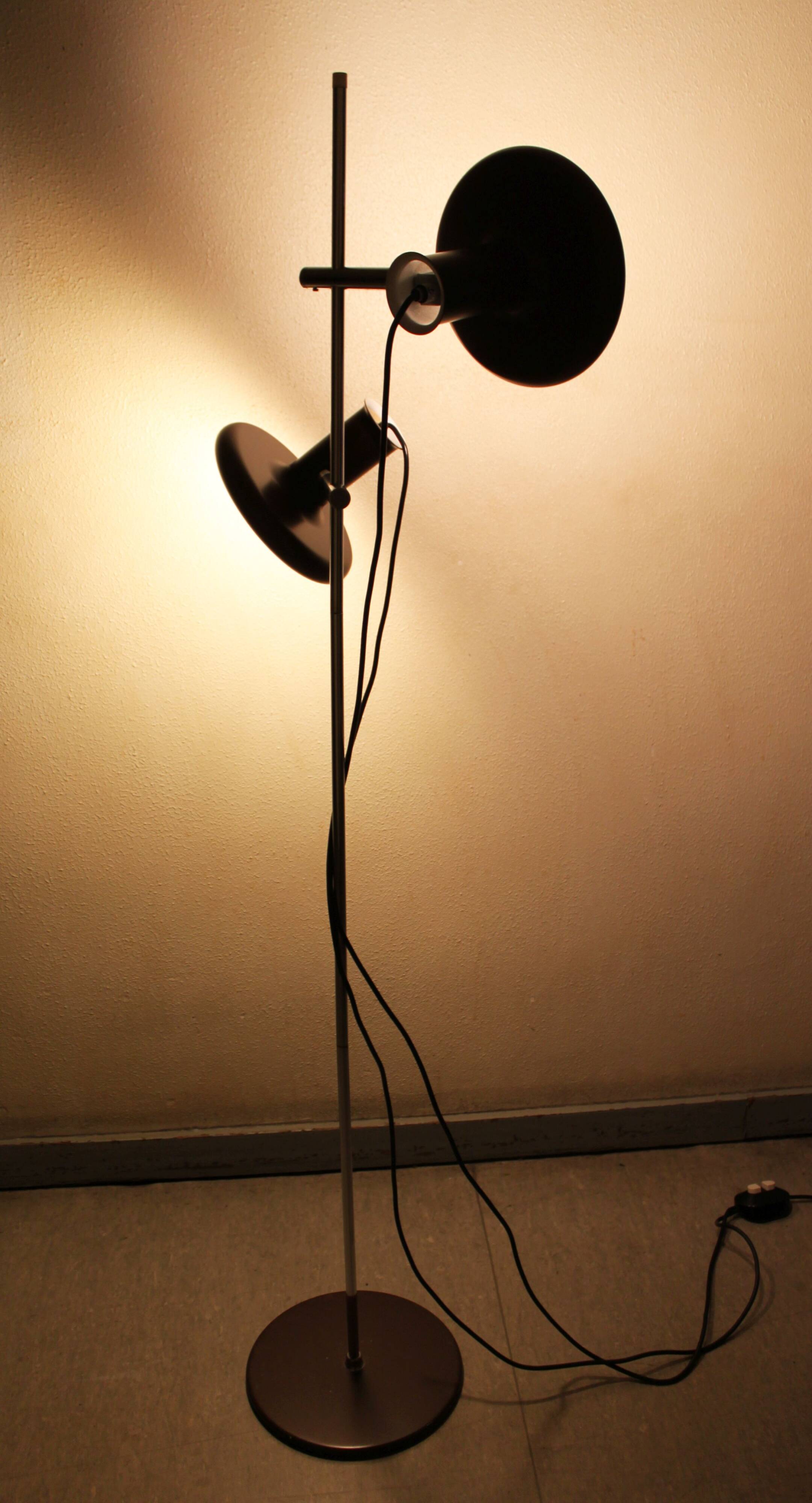 Optima 5 Floor Lamp, Fog & Mørup, Denmark, 1973.