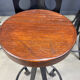 Vintage brutalist wrought iron bar stools, 1960s - set of 6